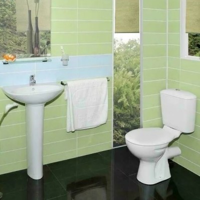 SET VAS WC VIDIMA EVACUARE LATERALA, REZERVOR ALIMENTARE LATERALA SI CAPAC WC